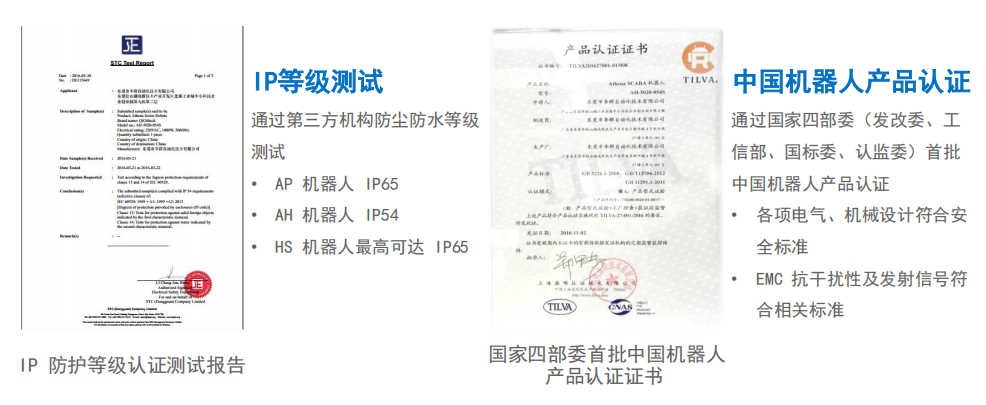 李群自动化机器人产品可靠性资质